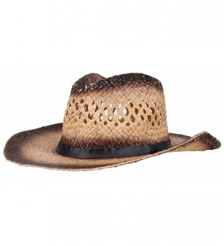 Simplicity Western Women Cowboy Chestnut_Belt in Women's Cowboy Hats