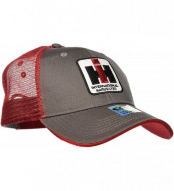 Case IH Trucker Hat Cap in Charcoal and Red - C8110RU1P45