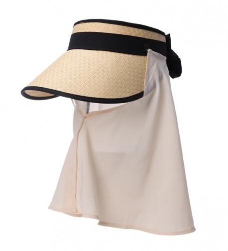 Siggi Straw Packable Summer Detachable