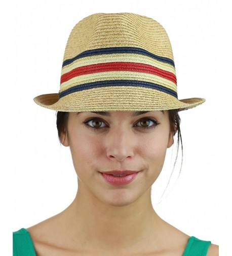 C C Unisex Spring Multicolored Metallic in Women's Fedoras