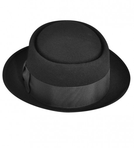 Hats Com Men Kingpin Chemist Black in Men's Fedoras