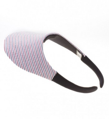 Stripe Red White Blue Visor