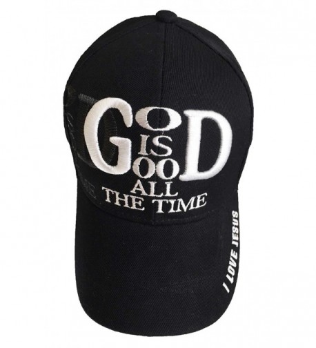 Aesthetinc Embroidery God Is So Good All The Time Christian Baseball Cap - Black 1 - CN1875A6CS5