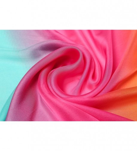 Gradient Colors Scarves Lightweight Shawls in Fashion Scarves