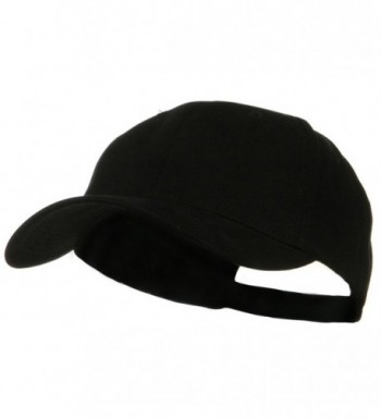 New Big Size Deluxe Cotton Cap - Black (For Big Head) - CD116S2TNIL