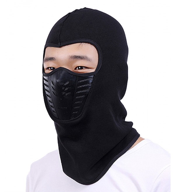 Balaclava Face Mask-Windproof Ski hat for Skiing Cap Unisex black ...