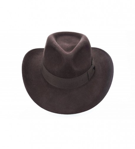Crushable Indiana Outback Safari Western in Men's Fedoras