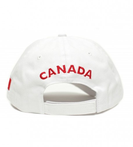 Canada Canadian Flag Embroidered One Size in Women's Baseball Caps