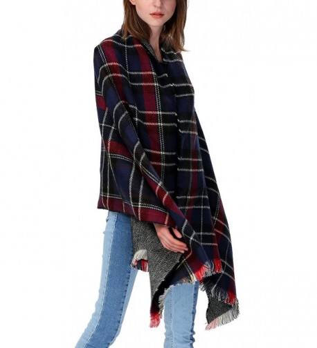 Urban CoCo Womens Blanket Checked in Cold Weather Scarves & Wraps