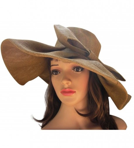 Linen Summer Womens Wedding Church in Women's Sun Hats