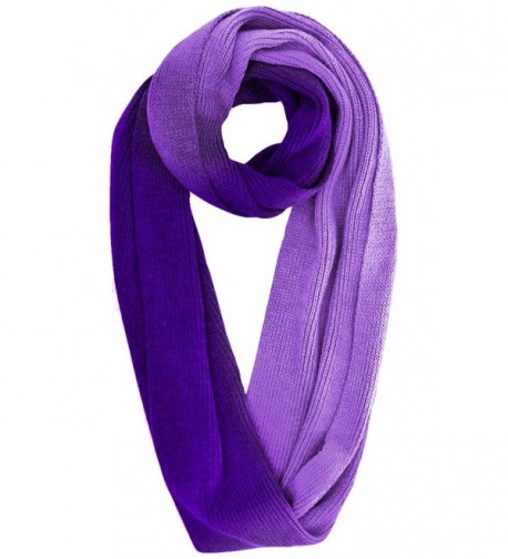 Purple Ombre Texting Gloves Scarf