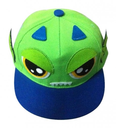 SBParts Baseball Embroidery Cartoon Snapback - Green - CP11WF6ASF5