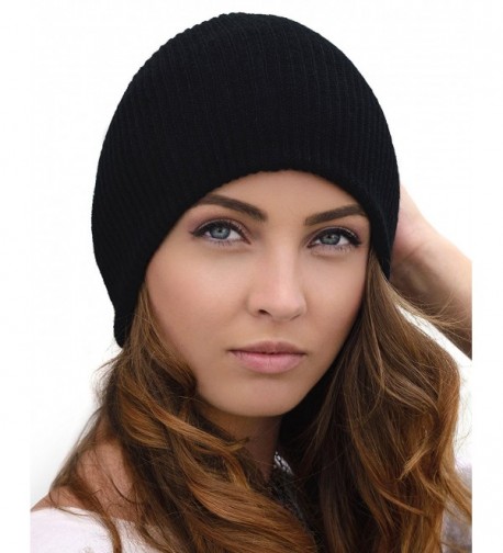 Winter Hats For Women Who Are Looking For Something Warm- Stylish And Soft - Black - C2185QWHIIA