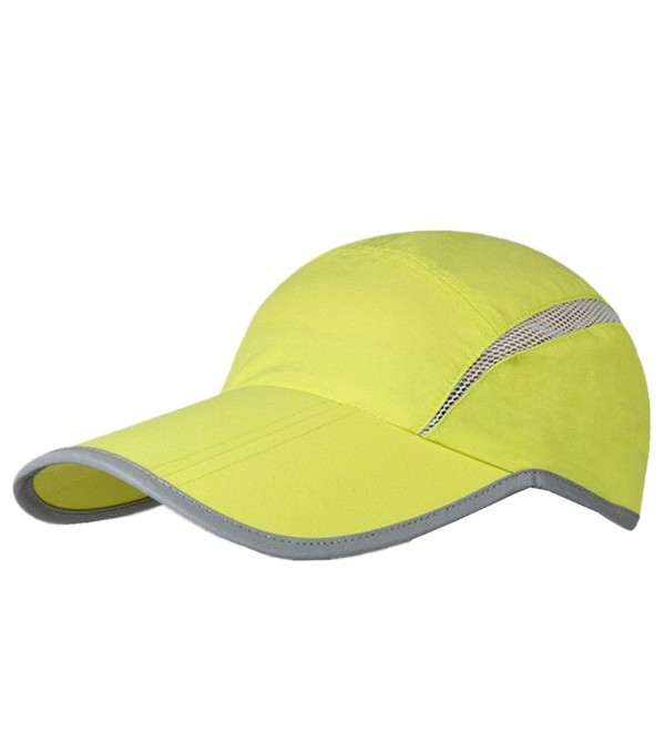 GADIEMENSS Quick Dry Sports Hat Lightweight Breathable Soft Outdoor Running Cap - Folding Series- Fruit Green - CS1838MHN0S