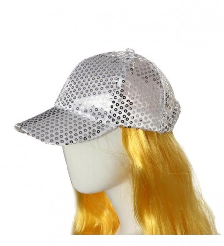 Hatop Sequin Adjustable Outdoor Baseball in Women's Baseball Caps