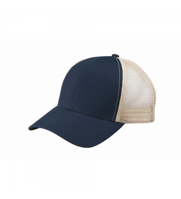 ECOnscious Re2 Trucker Style Baseball Cap - Pacific/Oyster - C411CKN6BJV