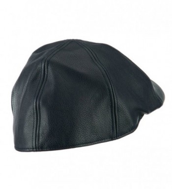 Pamoa Faux Leather Duckbill Ivy in Men's Newsboy Caps