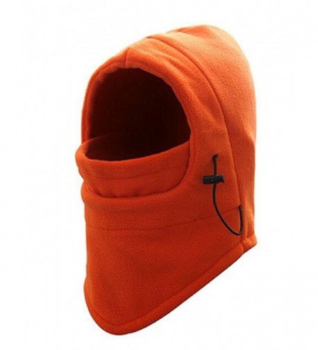 WSLCN Multifunction Balaclava Snowboarding Headwear - Orange Adult - CT1872TD4ON