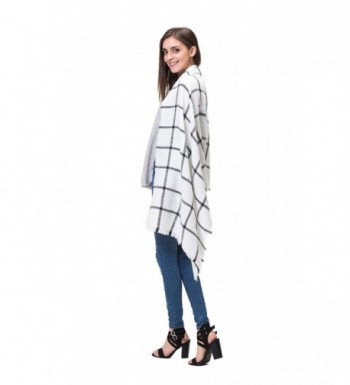 Lemef Stylish Tartan Blanket Gorgeous in Cold Weather Scarves & Wraps