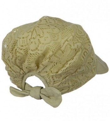 Ladies Jacquard Mesh Hat Khaki in Women's Sun Hats