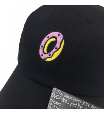 Donut Baseball Embroidered Floppy Unstructured in Men's Baseball Caps