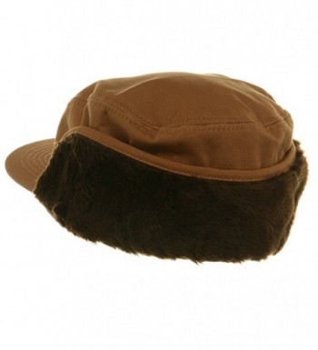 Duck Work Earflap Cap Brown