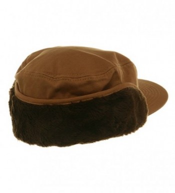 Duck Work Earflap Cap Brown in Men's Baseball Caps