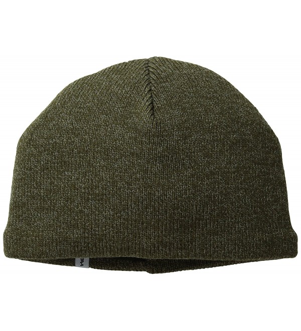 Turtle Fur - Men's N.E. Solid Ragg- Fleece Lined Ragg Wool Beanie - Oregano - C811CXBIWI3