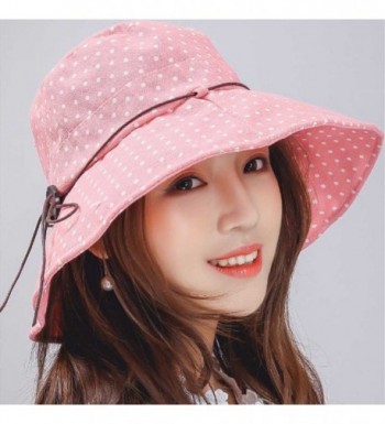 i select Polka Ribbon Cotton Women in Women's Sun Hats