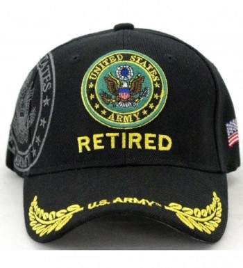 United States Army Retired Baseball Cap - CE128SXMUWX