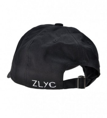 ZLYC Adjustable Baseball Fashion Embroidered in Women's Baseball Caps