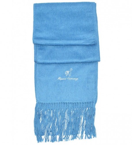 Gamboa Extra Warm Baby Alpaca Scarf - Light Blue - CH1264SWI3Z