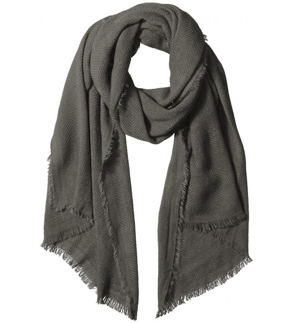 Bench Women's Adjourn Lightweight Oversized Scarf - Smoked Pearl - C612G55UPXR