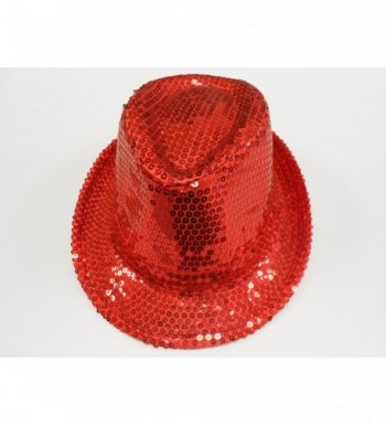 Sequin Covered Fedora Hat Society