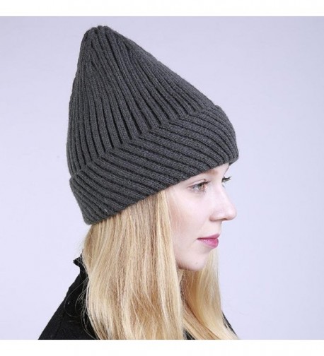 Hunputa Womens Winter Crochet Beanie