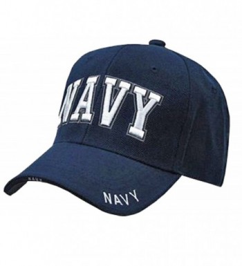 Buy Caps and Hats U.S. Navy Veteran Baseball Cap Vet Military Mens One Size - Navy Blue NAVY Hat 3D RD - CQ120PF1Q2R