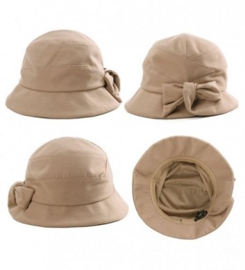 Cloche Winter Vintage Foldable SIGGI in Women's Bucket Hats