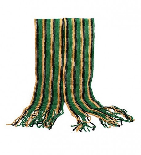 Rasta Multi Color Scarf-Green Yellow - CY111XOWPYD