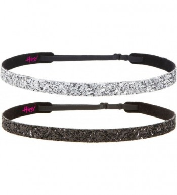 Hipsy Non Slip Headband Adjustable Glitter