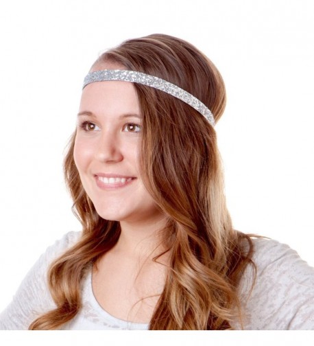 Hipsy Non Slip Headband Adjustable Glitter in Women's Headbands in Women's Hats & Caps