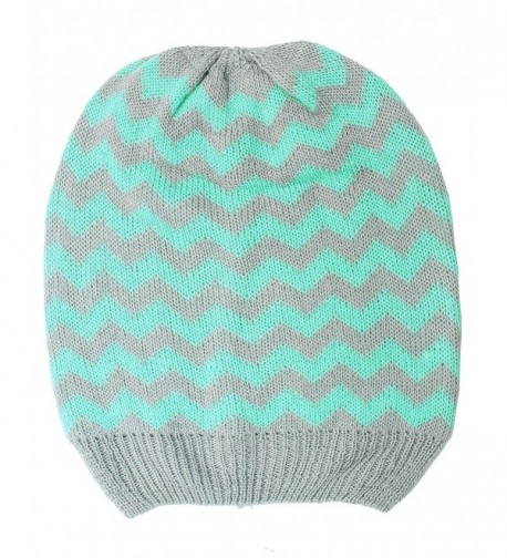 Dreadlock Slouchy Beanie Stripes Fashion