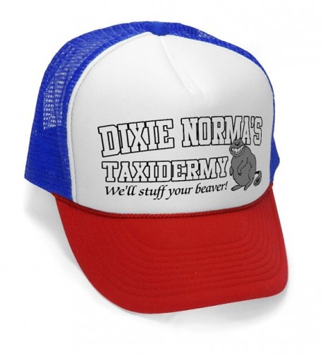 Dixie Normas - Vintage Style Trucker Hat Retro Mesh Cap - Rwb - CM11K7JLVGD