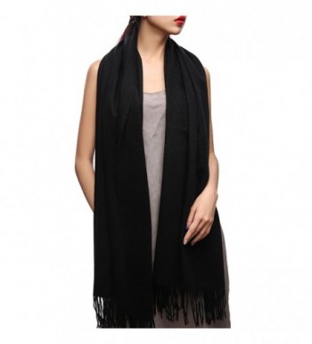 Winter Cashmere Wool Scarf Shawl- Oversized Wrap Scarves For Women ...