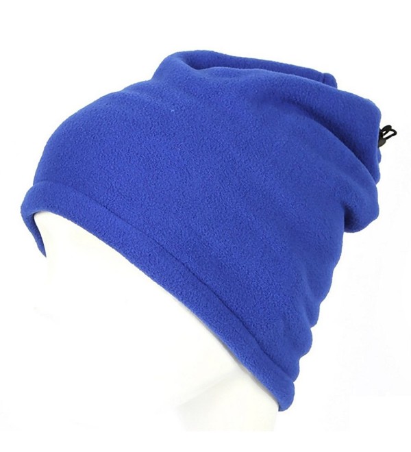 HuaYang Unisex 3 in 1 Winter Skiing Cycling Hiking Snood Scarf Hat Neck Warmer Face Mask Blue - CA120YVXX4V