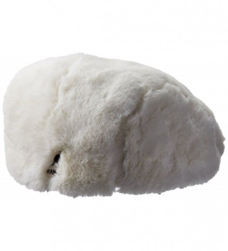 Kangol Mens Faux Fur Cream