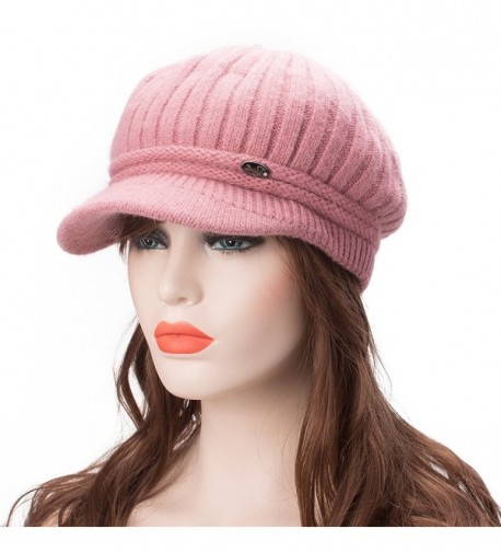 Lawliet Womens Angora Ribbed Beanie