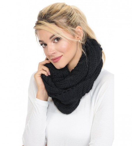 Basico Winter Infinity Knitted Various in Fashion Scarves