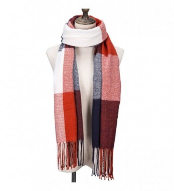 CHASOEA Womens Blanket Lattice Scarves