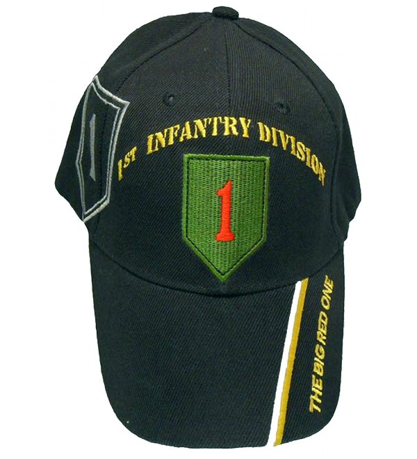 1st Infantry Division Cap Big Red One Army Baseball Bumper Sticker Mens Hat - CP11XADWX3R