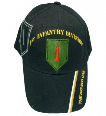 1st Infantry Division Cap Big Red One Army Baseball Bumper Sticker Mens Hat - CP11XADWX3R